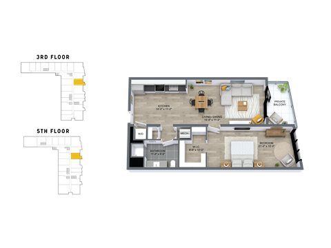 1744 N Western Ave Studio-3 Beds Apartment for Rent - Photo Gallery 29